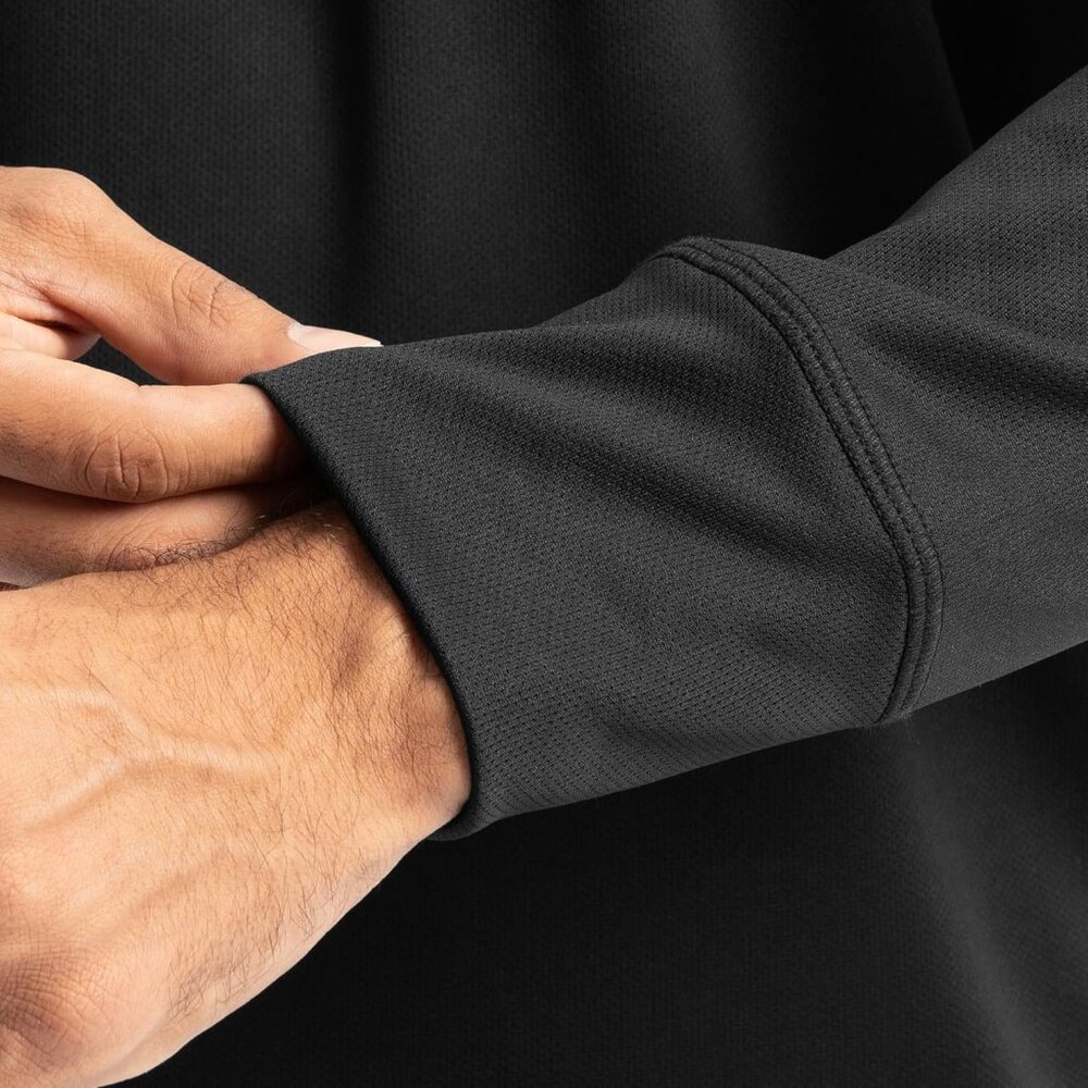 Mens Polyester Performance Baselayer Long Sleeve … - image 4